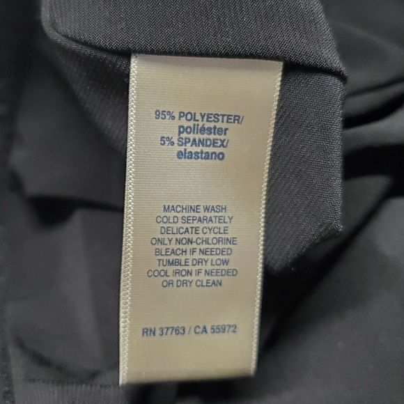 Rafaella Comfort Black Women's Pencil Skirt Size XL - Picture 3 of 7